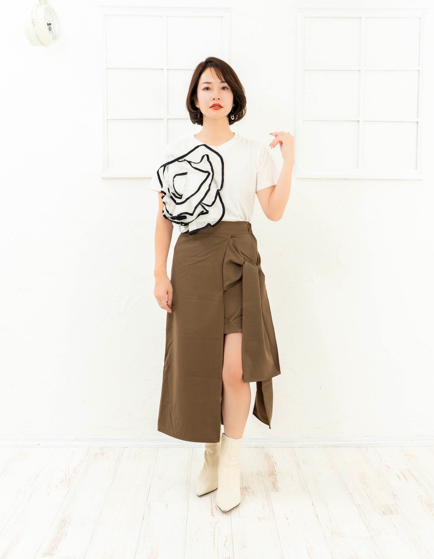 【即納】ROSE T-SHIRT