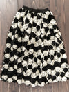 MONOTONE ROSE SKIRT