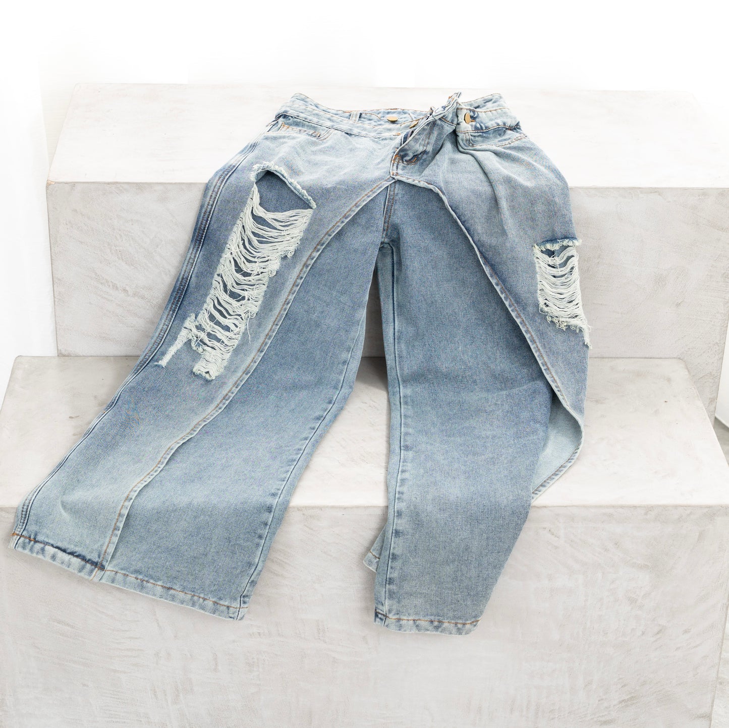 【即納】Deforme denim pants