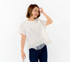 【即納】Lace tulle top