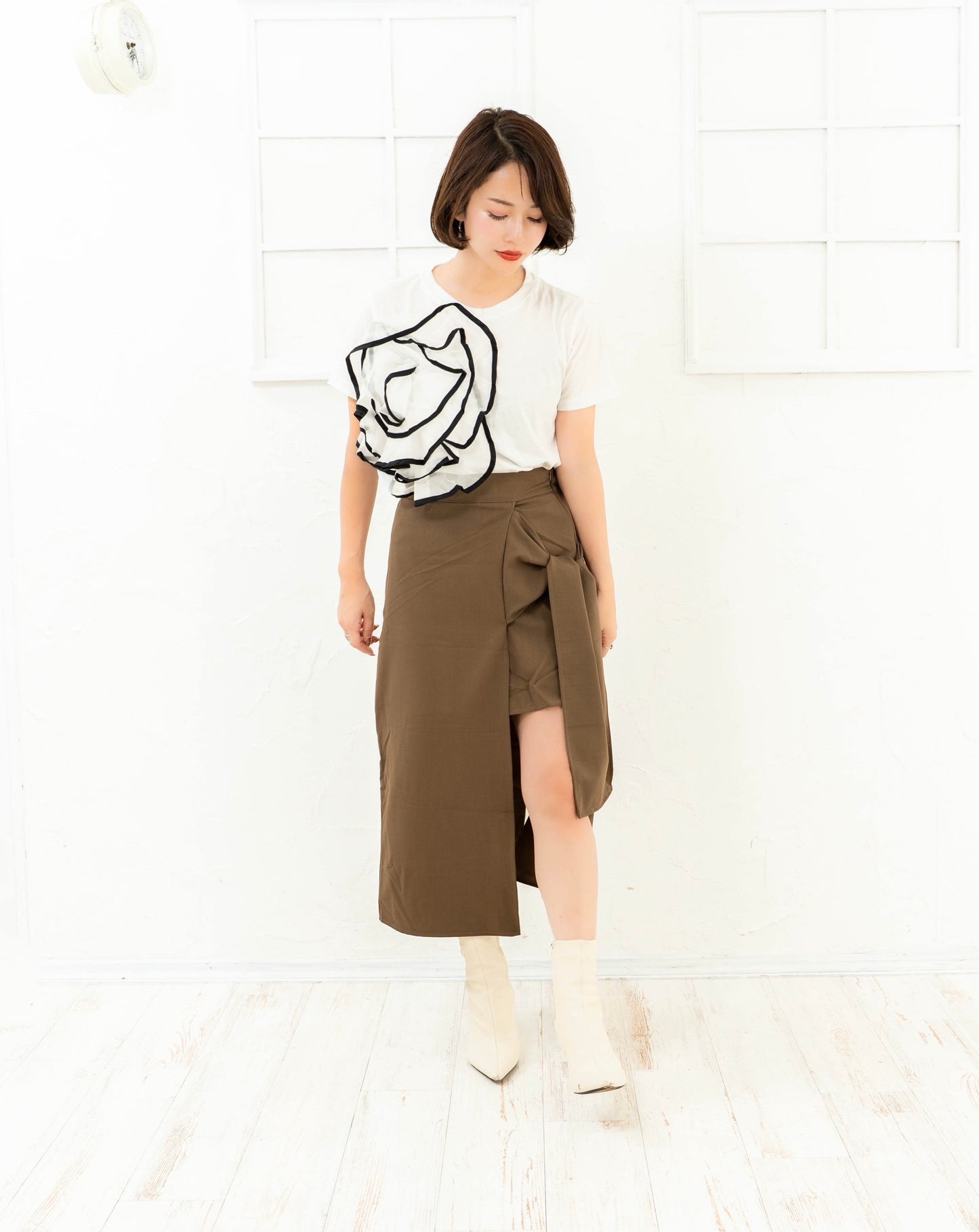【即納】ROSE T-SHIRT