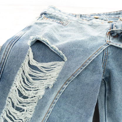 【即納】Deforme denim pants