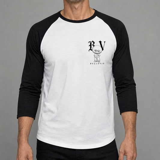 MEN's raglan sleeve tops