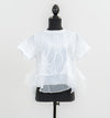 【即納】Lace tulle top