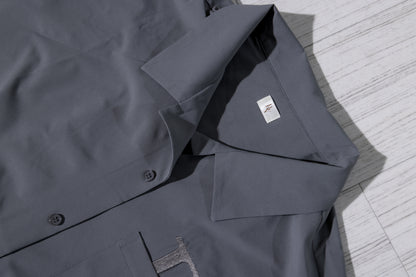 【Men's】4WAY STRETCH BIG SLEEVE SHIRT