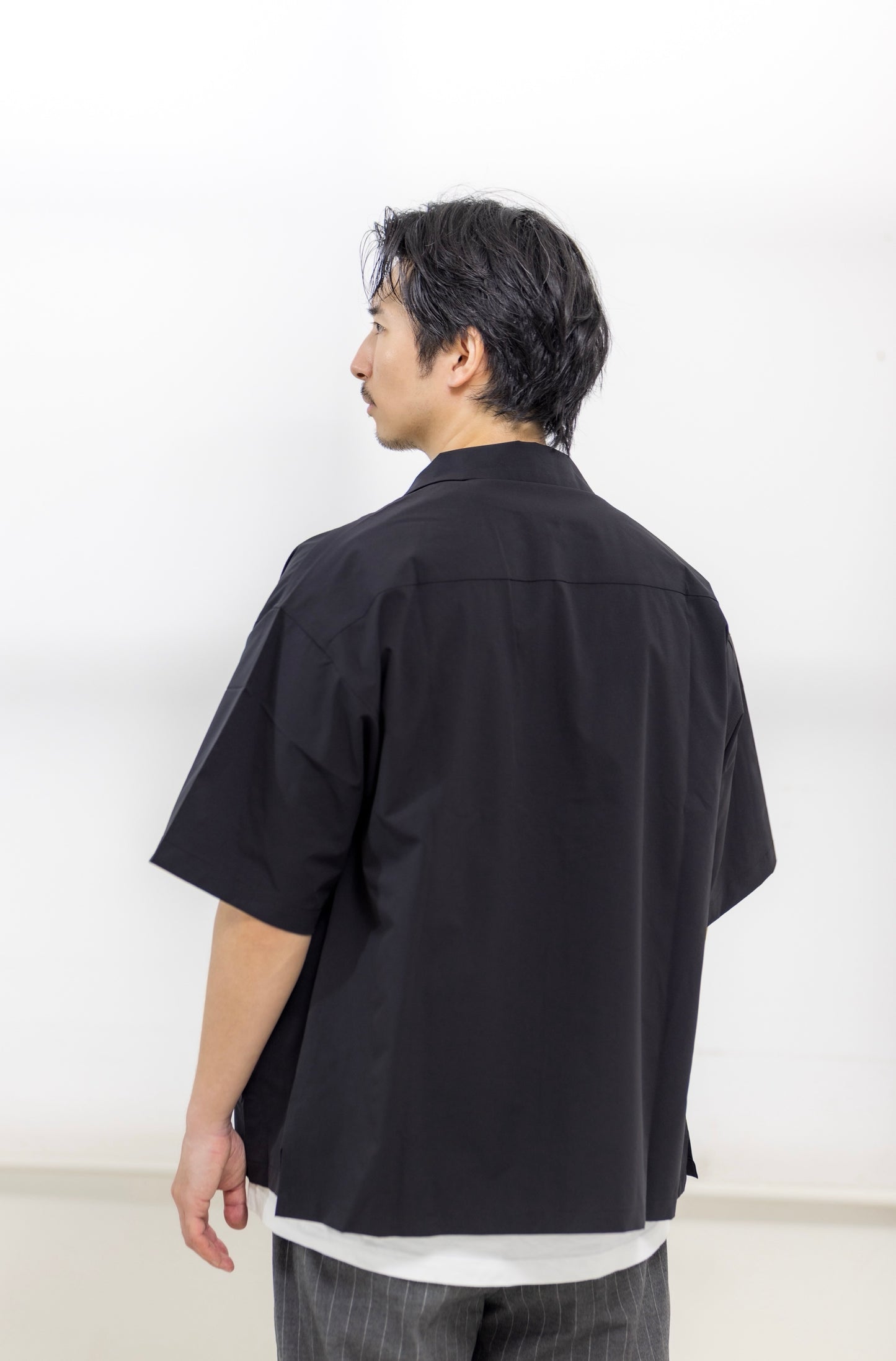 【Men's】4WAY STRETCH BIG SLEEVE SHIRT
