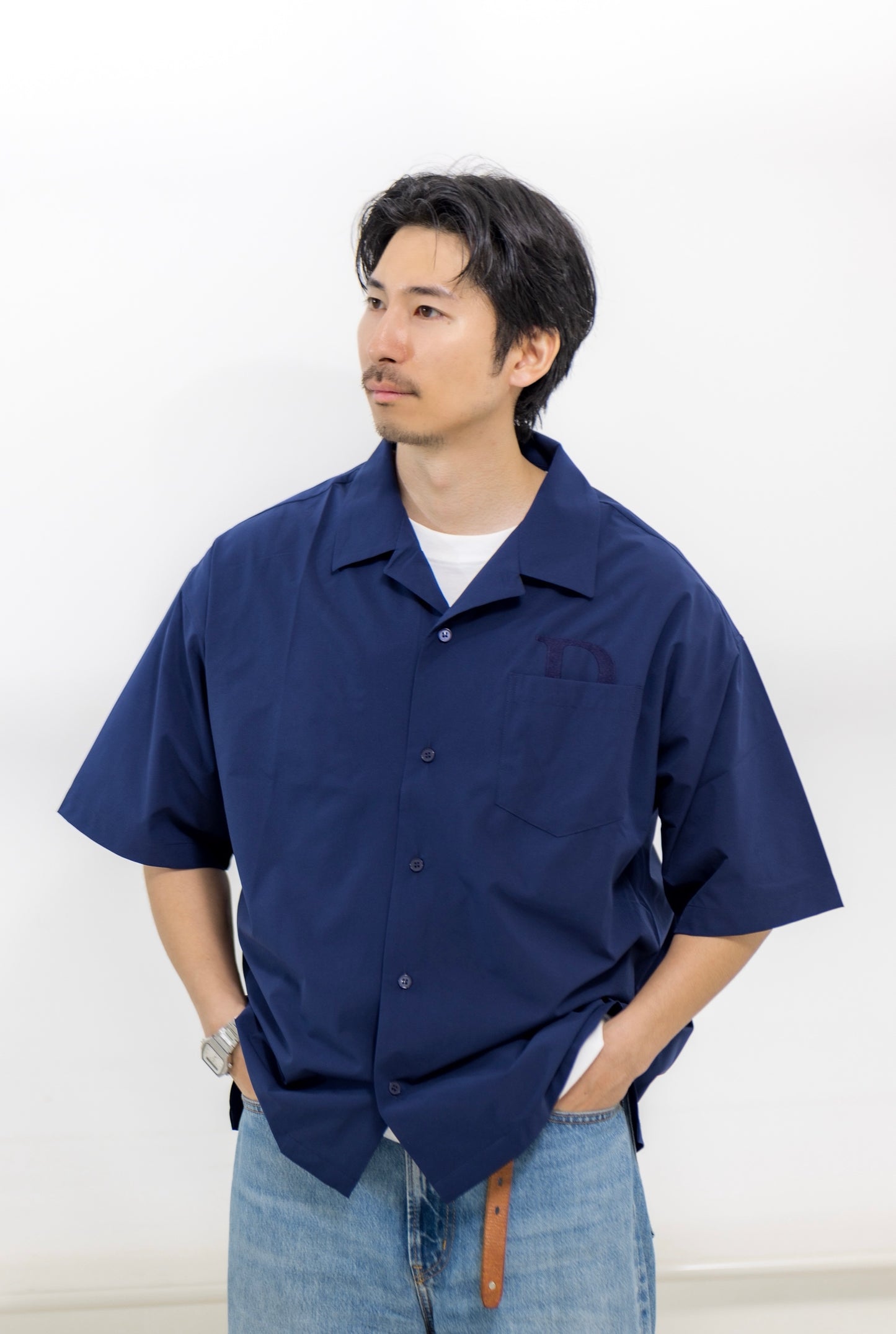 【Men's】4WAY STRETCH BIG SLEEVE SHIRT