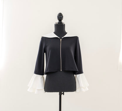 【即納】Sailor collar cardigan