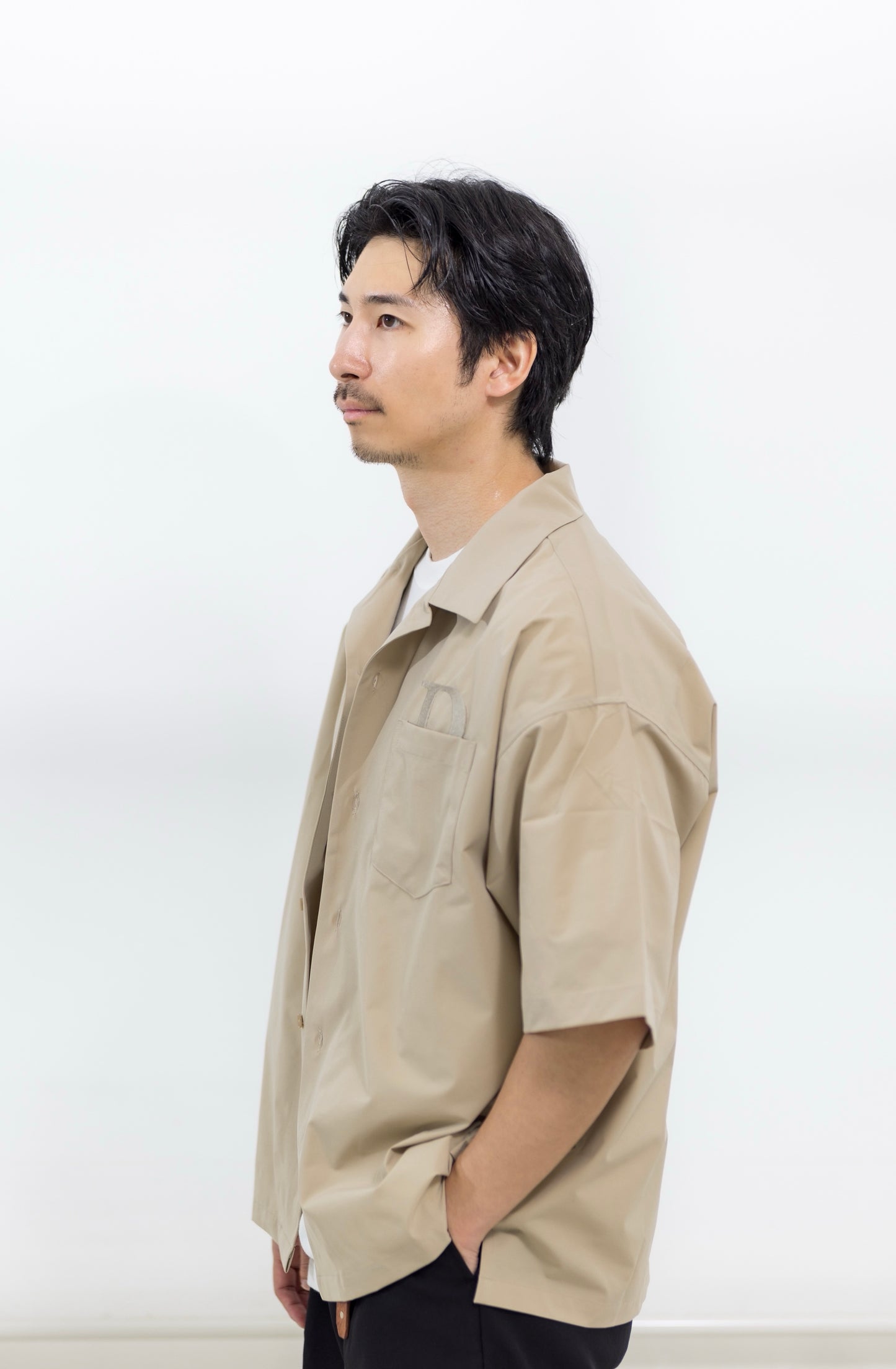 【Men's】4WAY STRETCH BIG SLEEVE SHIRT