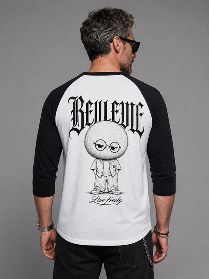 MEN's raglan sleeve tops