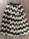 MONOTONE ROSE SKIRT
