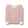 【即納】Bias striped top