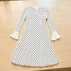 Wave dot onepiece